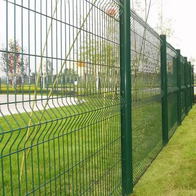Seguridad de Construcción galvanizada 3D malla de alambre soldada Metal de flexión 3D Paneles de cercado