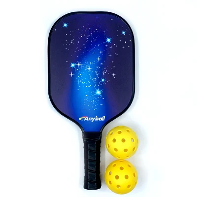 Pala de bola de Pickleball compuesta de fibra de carbono aprobada popular