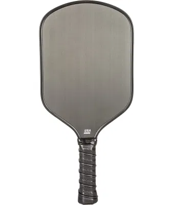 Paleta de Pickleball de fibra de carbono Toray T700 cruda con polipropileno 16mm Núcleo de Honeycomb Termoformado sellado borde univolente