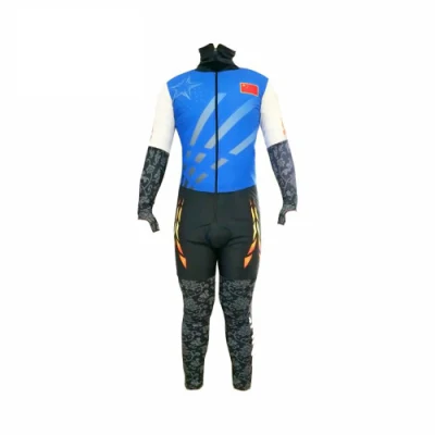 Alta calidad al por mayor transpirable Junior Custom Short Track Ice Speed Traje de Patinaje Traje de patinaje