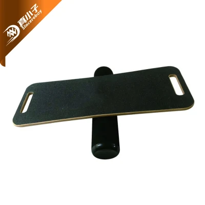 Plancha deslizante de tabla de equilibrio de fitness de madera de alta calidad