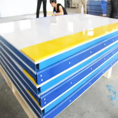 Pista de patinaje sobre hielo artificial de plástico UHMWPE Synthetic Ice Panels Synthetic Venta de azulejos de hockey