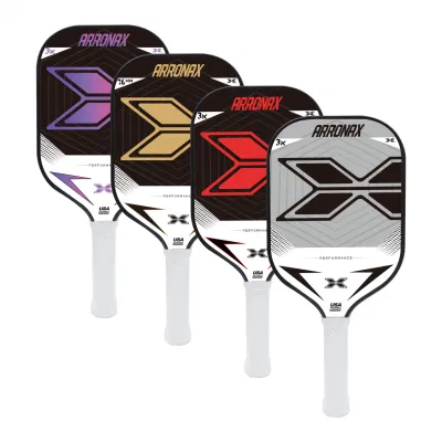16mm Pickleball Paddle Personalización personalizada Logos de imagen PP Interior Core Tapeta de bola de la hoz de la termoformación de fibra de carbono