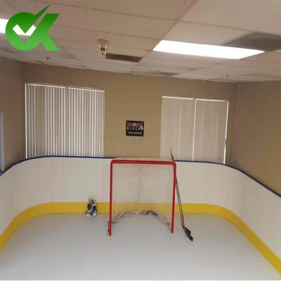 Producto de Plástico de ingeniería de UHMWPE patinaje sintética de la hoja de Hockey Pista de Hielo Artificial