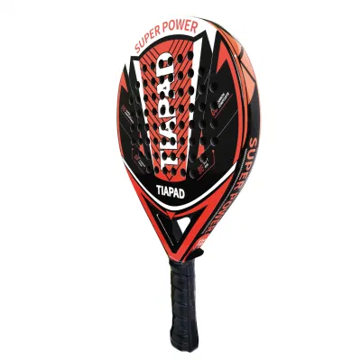 Pala de fibra de carbono Tiapad Pickleball Professional raquetas de paddle de grafito de raqueta de tenis playa de espuma EVA