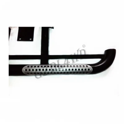 Paso estribos laterales de acero para Toyota Land Cruiser Serie 80 / LC80