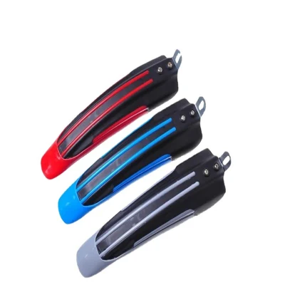 Hot Sale bicicleta de Montaña barata plástico Negro Fender MTB Mudguard Guardabarros eléctrico para bicicletas