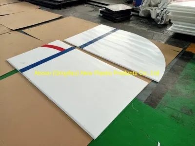 Venta de UHMWPE caliente pista de hielo sintético las placas de hielo de plástico de baja