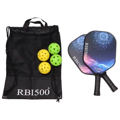 Juego de tapeta de pala de Pickleball de fibra de vidrio de alta calidad