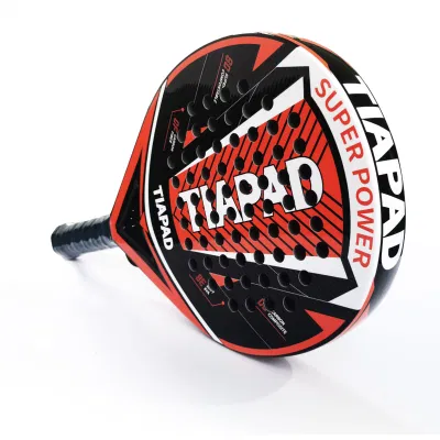 Pala de fibra de carbono Tiapad Pickleball Professional raquetas de paddle de grafito de raqueta de tenis playa de espuma EVA