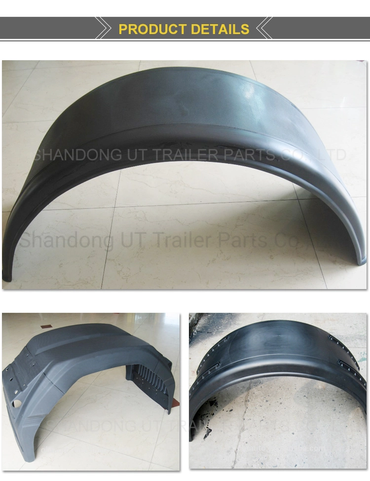 Trailer Wheel Plastic Trailer Mudguard Wheel Fender