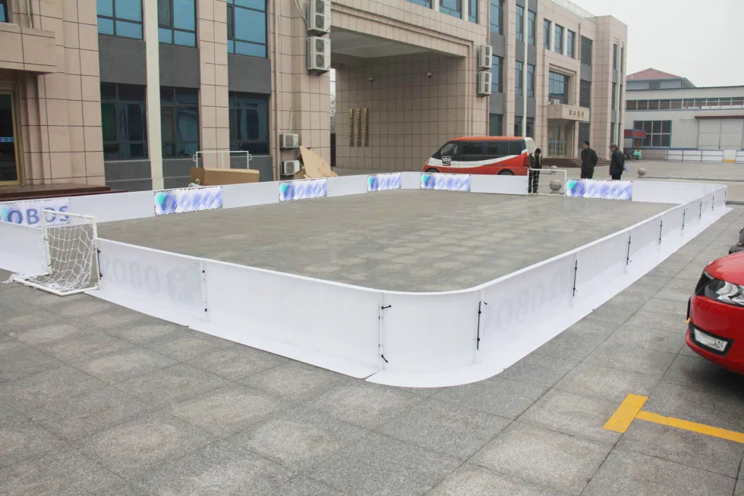 Easy Install UHMWPE Synthetic Ice Hockey Rink Interlocking Fence for Ice Skating