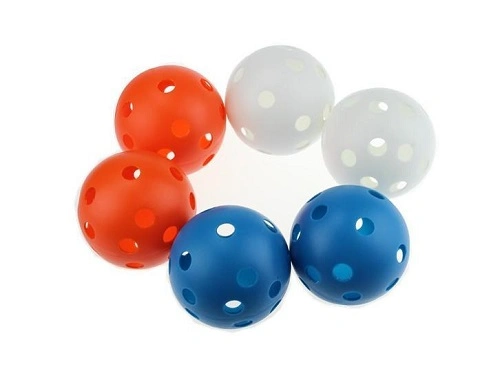 Wholesale Colored Soft PE 8 Holes Pickleball Ball