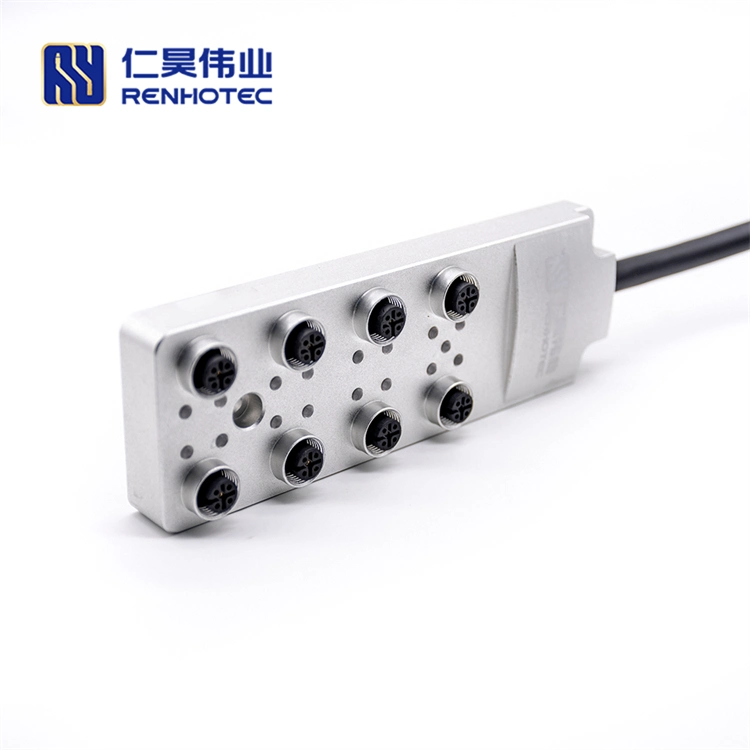 M12 Distribution Box 8 Way 5 Pin M12 Sensor Distribution Boxes