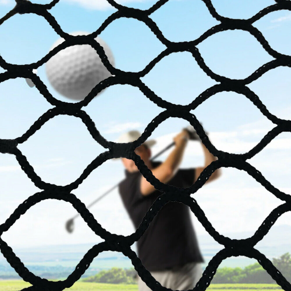 High Impact Golf Barrier Netting 10FT X 10FT Back Yard Sports Golf Practice Net