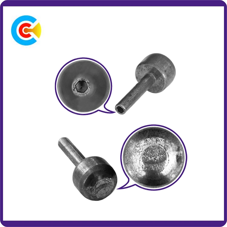 Set Screws Iron Nonstandard Cylindrical Head Hexagon Tail Pin