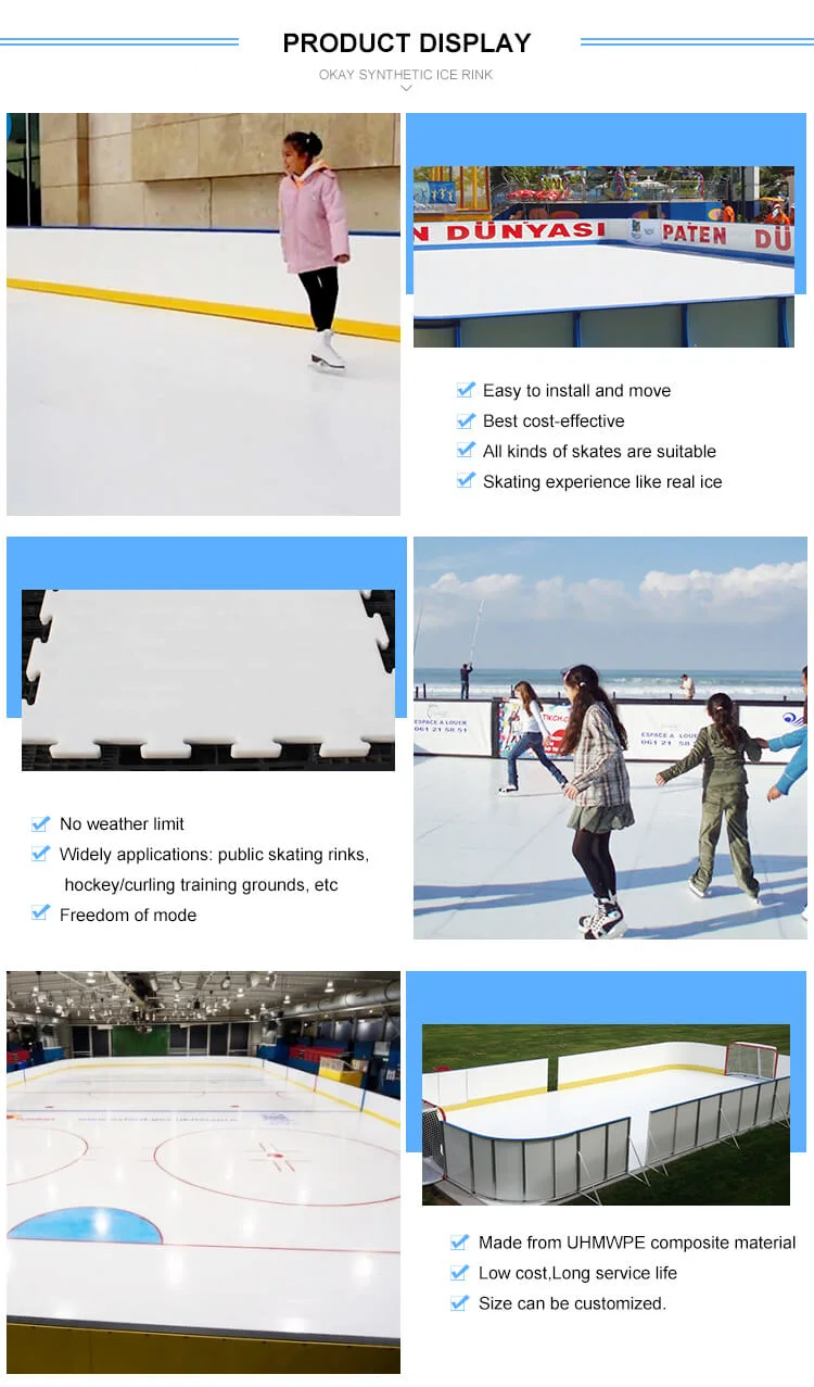 Dryland Hockey Shot Revolution UHMWPE Synthetic Ice Tiles for Sale