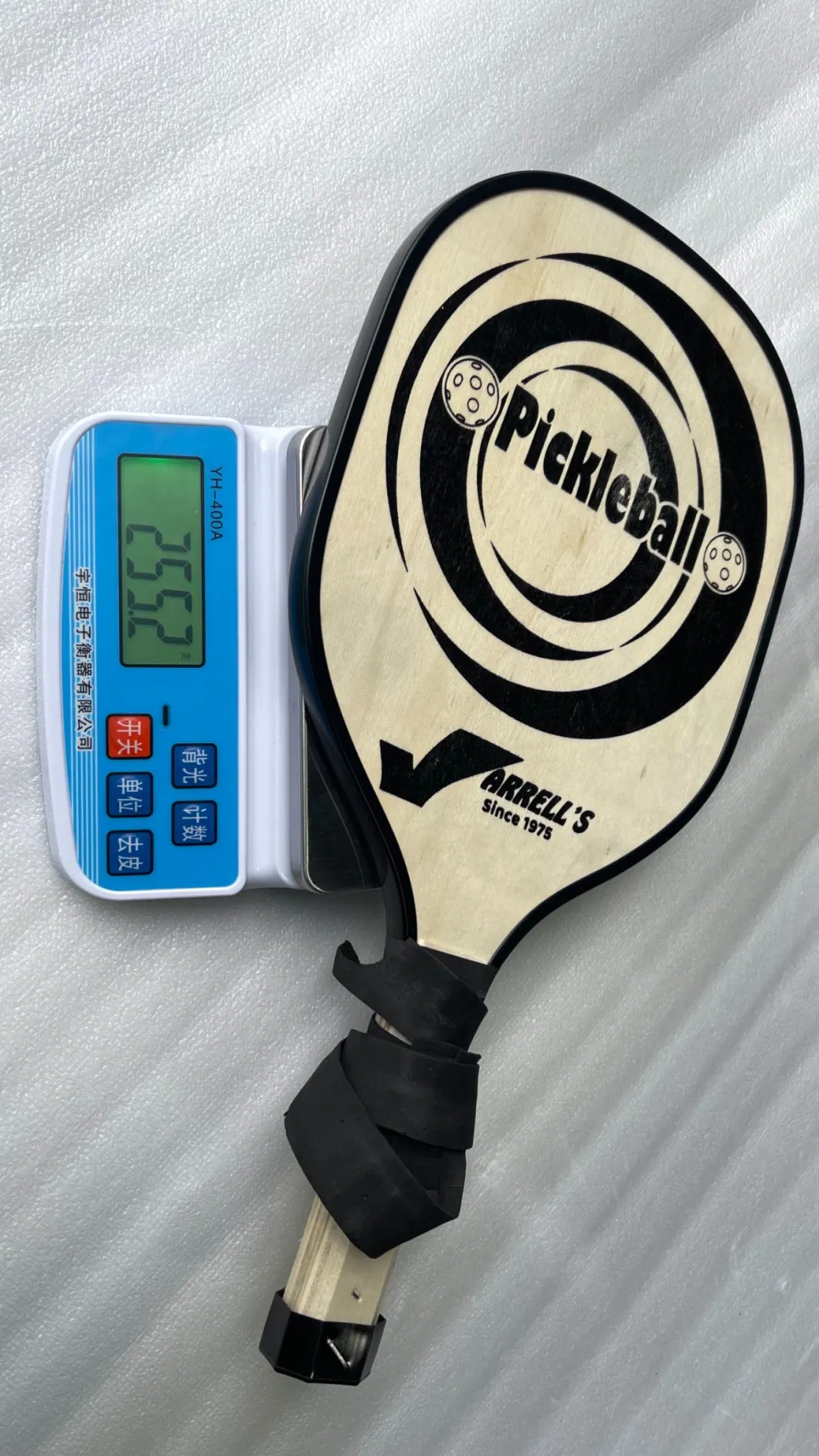 Pickleball Paddle Wood with PVC Edge Guard Pickle Ball Paddles Beginner Racket