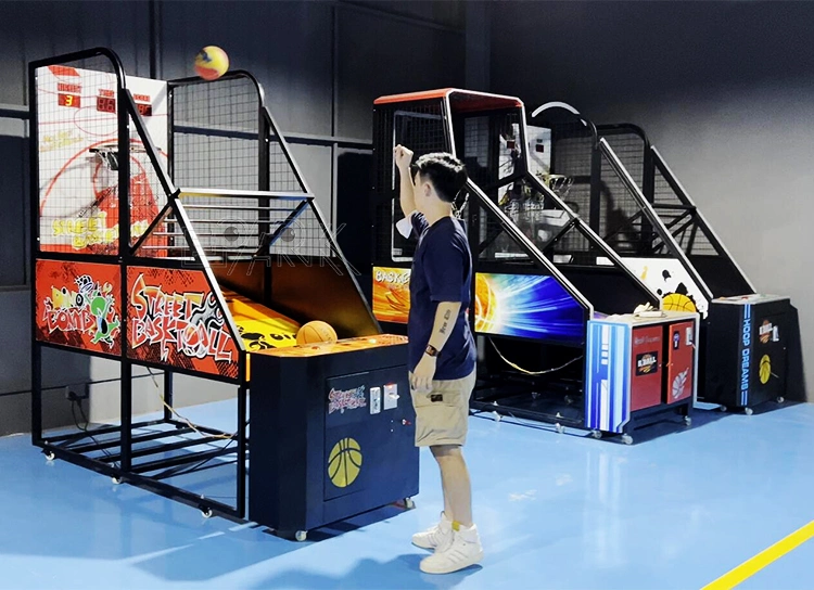 Crazy Basketball Coin Operated Game Machine Best Indoor Arcade Basketball Machine for Children