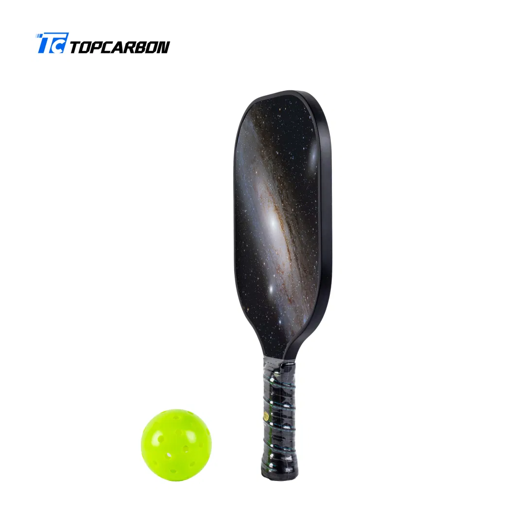 100% Real Graphite Pickleball Equipments Set Edgeless Pickleball Paddle