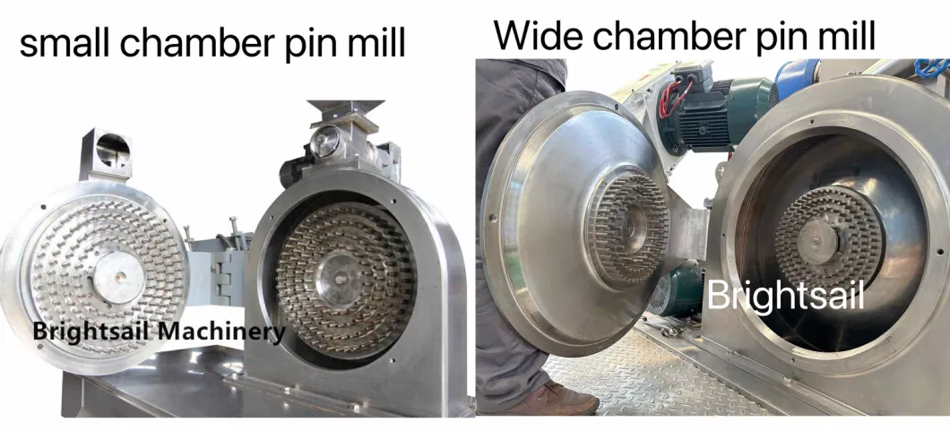 Pin Mill for Clay Powder Rock Salt Sugar Mustard Seeds Cumin Grinding Machine