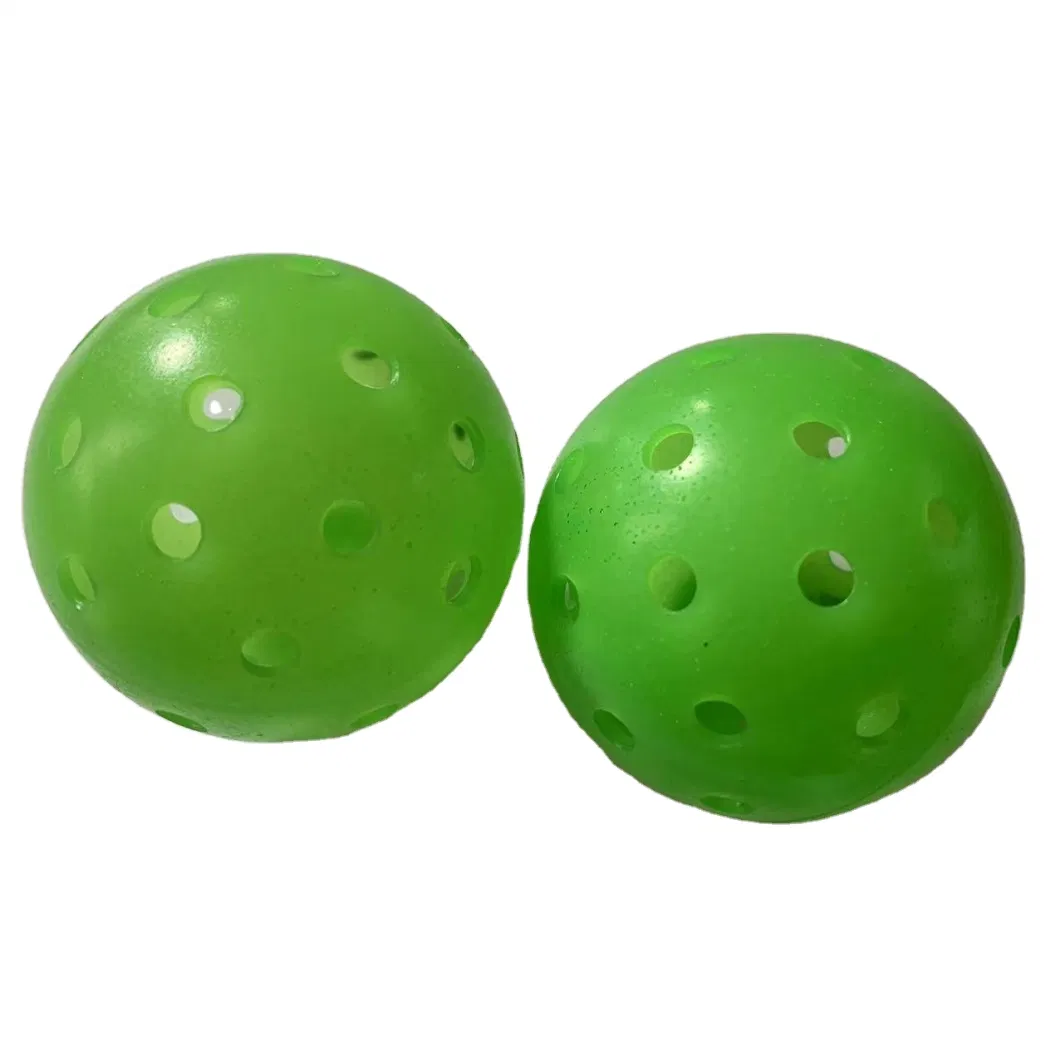 Outdoor Pickleball Balls with 40 Holes Pickleball Balls Professional Training