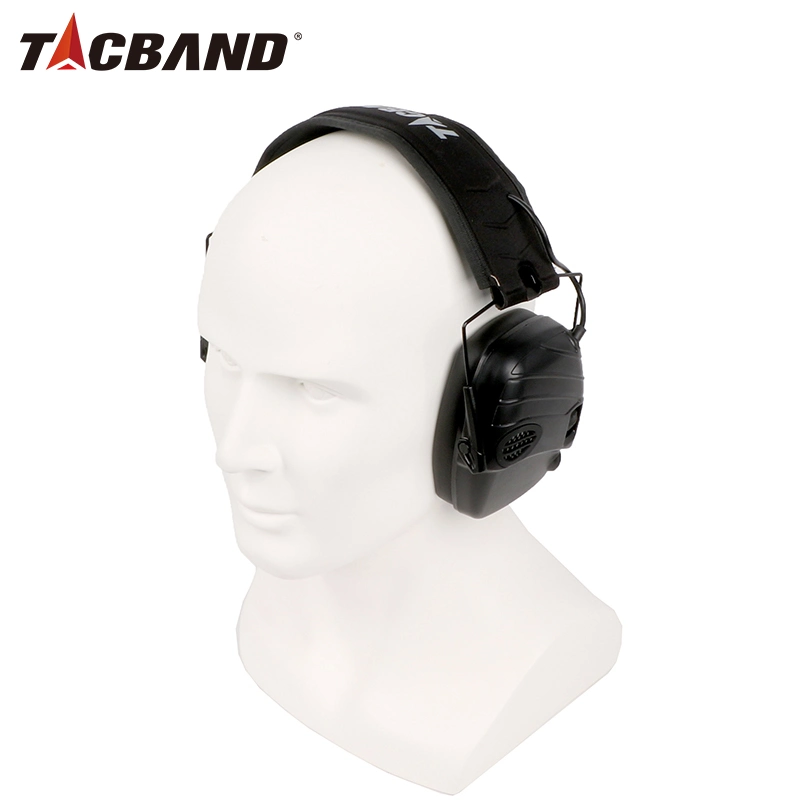 Tacband Industrial Noise Defender 24dB Tactical Electronic Active Anti-Noise Earmuffs