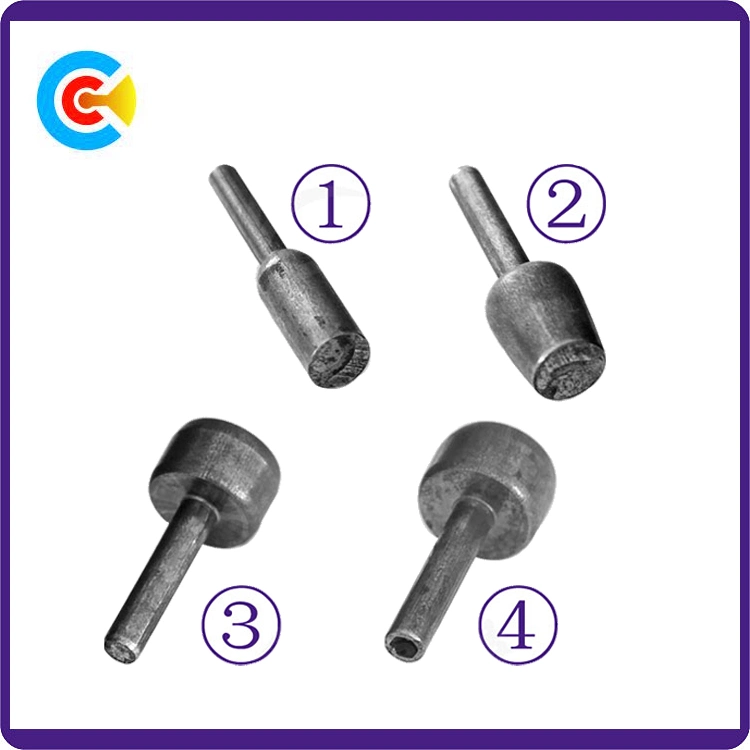 Set Screws Iron Nonstandard Cylindrical Head Hexagon Tail Pin