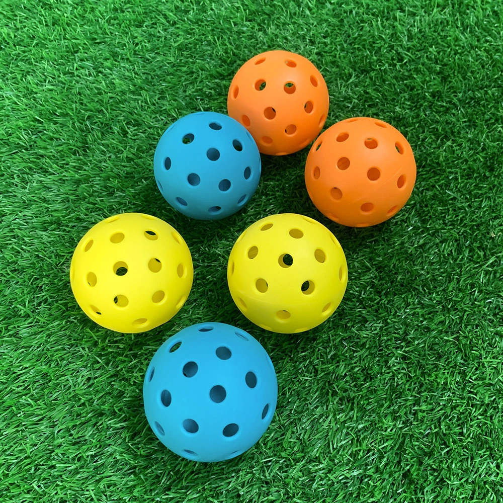 40 Holes Plastic Outdoor Indoor Practice Floorball Pickleball Balls Wbb15328