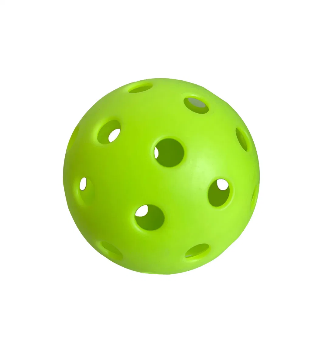 Customized Logo High Quality Pickleball Balls Usapa Outdoor 40 Holes Pickleball Ball