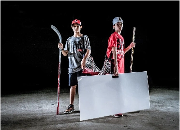 Plastic Practice Ice Hockey Shooting Pads Portable Hockey Training Board
