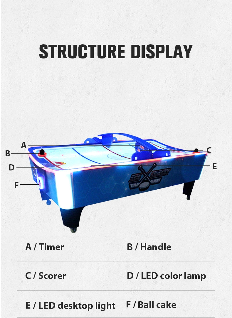 Sport Songs Hockey Puck Arcade Ice Table Arcade Machine Best Air Hockey Table for Kids