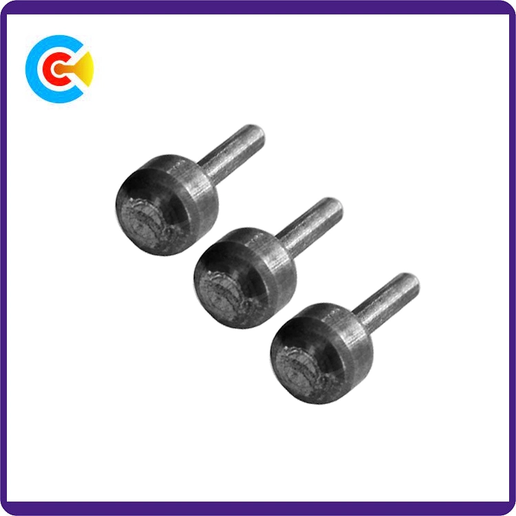 Set Screws Iron Nonstandard Cylindrical Head Hexagon Tail Pin