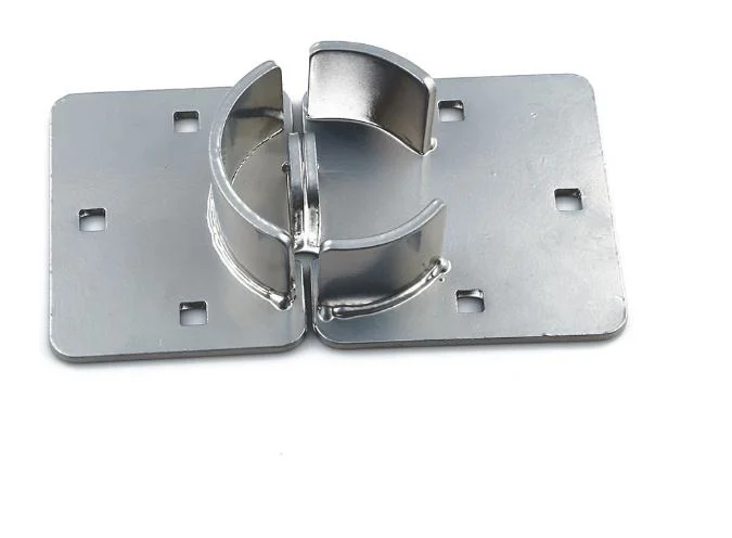 Round Steel Lock, Pack The Ice Hockey Lock, Stainless Steel Padlock