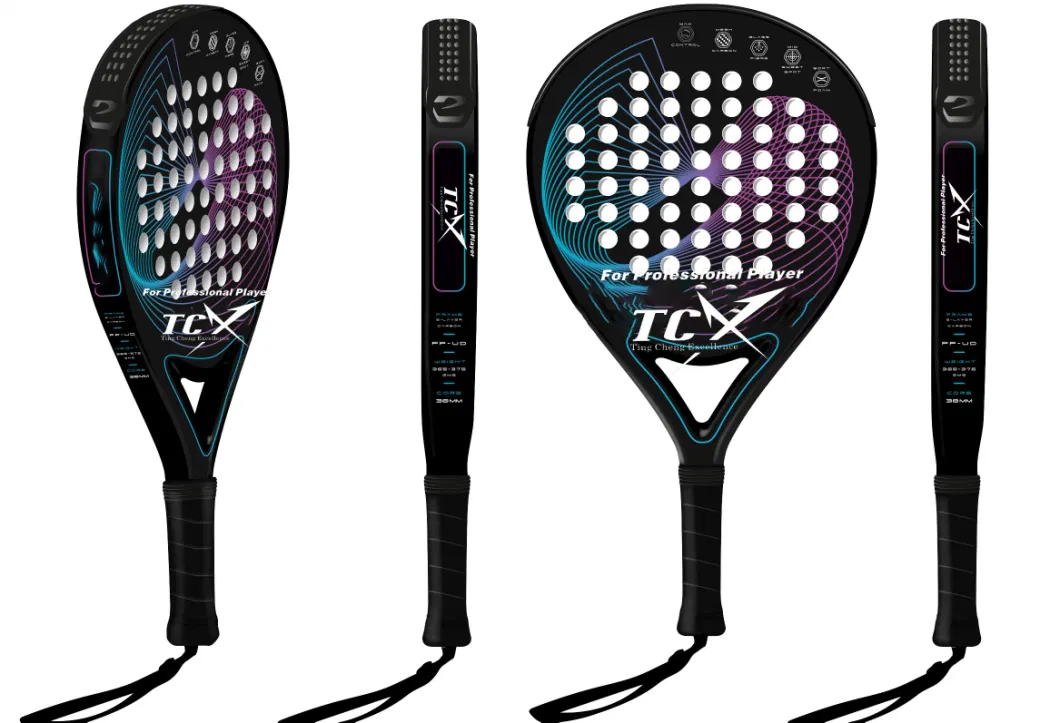 Padelracket Raket Raqueta De Tenis Paddel Racchetta Beach Pickleball Paddle Racchette Da Tennis Padel Pickle Ball Rackets Set