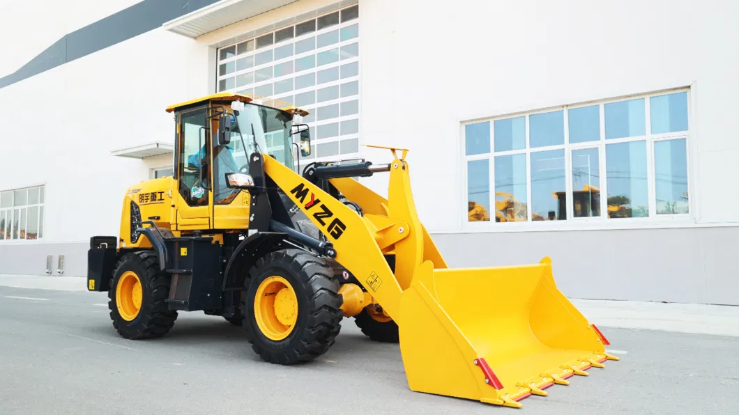 Popular 3 Ton 2 Ton Mini Wheel Front Loader Myzg Zl938f Zl938d for Sale