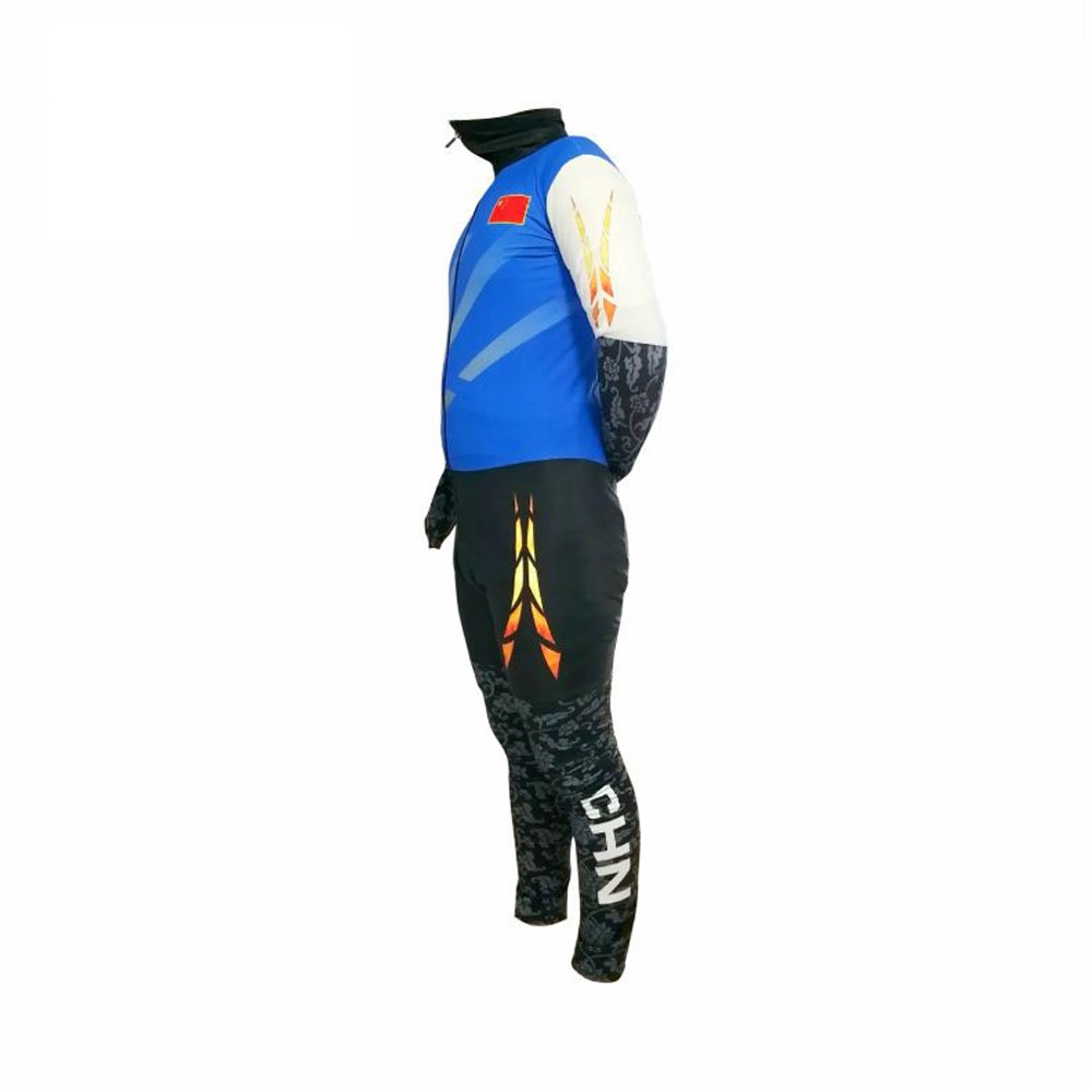 High Quality Wholesale Breathable Junior Custom Short Track Ice Speed Skating Suit Skating Skin Suit