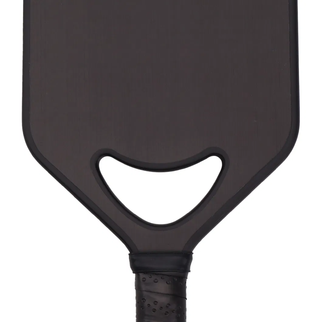 Thermoform Edgeless Unibody Design Open Throat T700 Carbon Fiber Power Air Pickleball Paddle