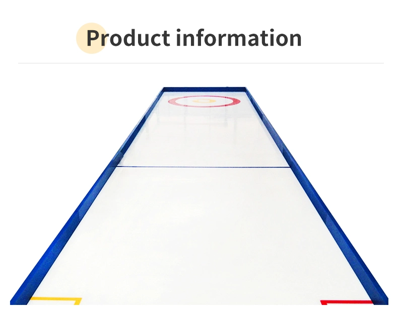 Plastic Hockey Pad/UHMWPE Synthetic Ice Rink Panel/Curling Practice Floor