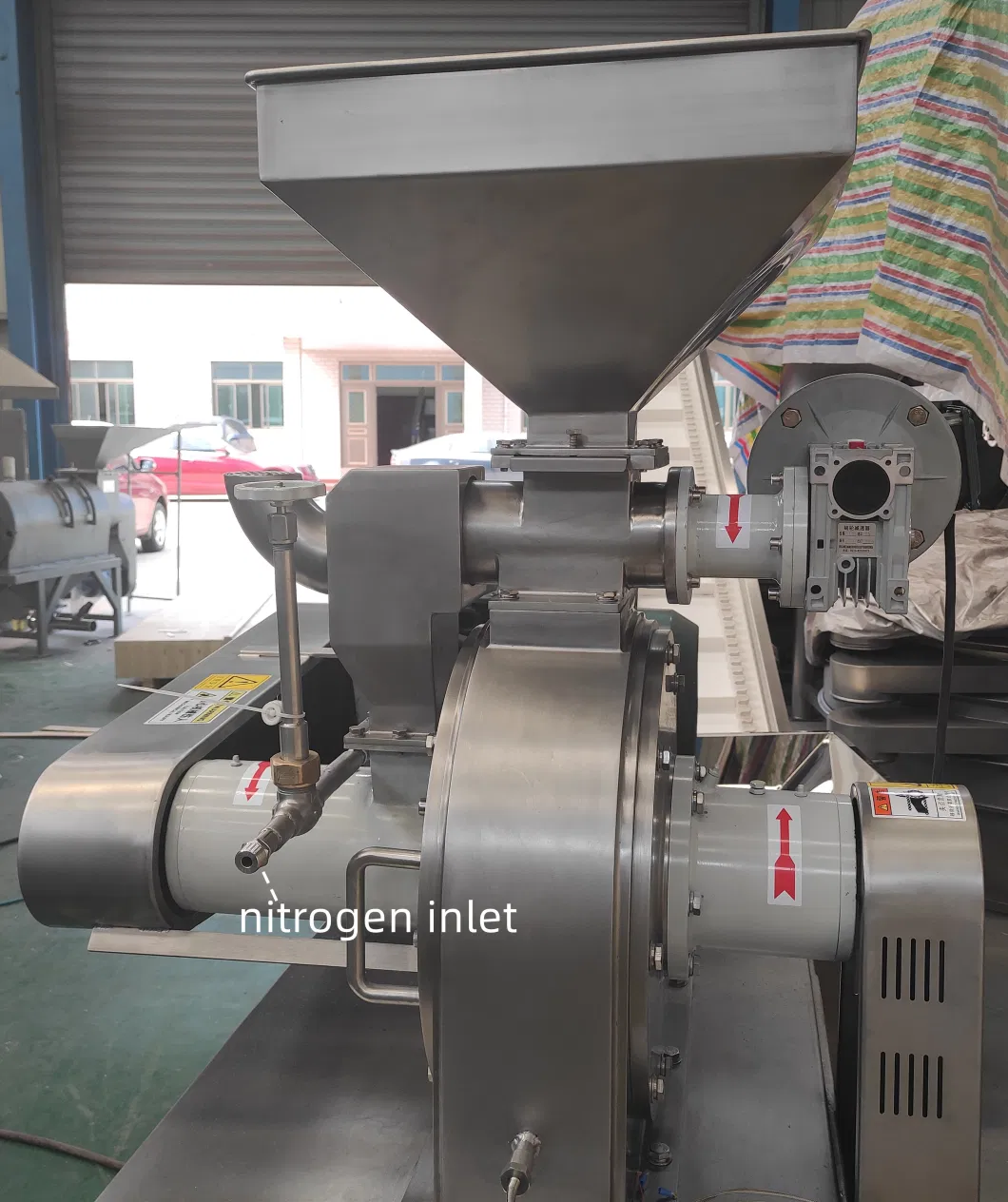 High Speed Pin Mill Grinder Machine Pin Mill Crusher Brightsail Wet Rice Flour Mill Machine Small Flour Milling Machine