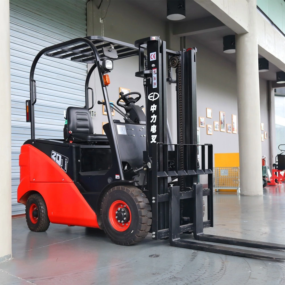 Continous 8hours Operation Electric Forklift Truck with Ep Brand