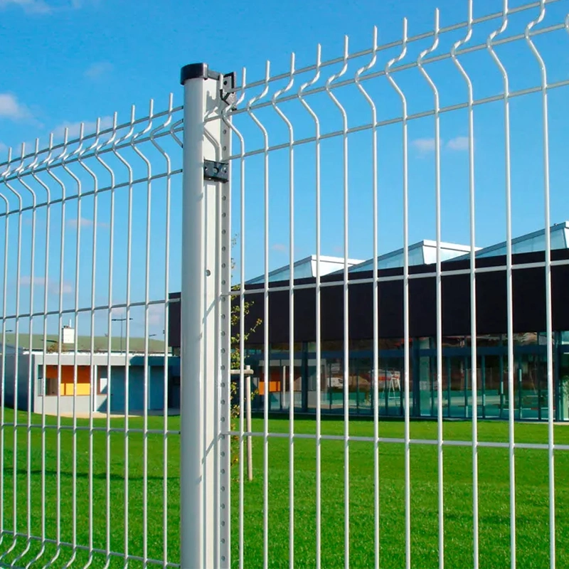 Galvanized Construction Security 3D Welded Wire Mesh Bending Metal 3D Fence Panels