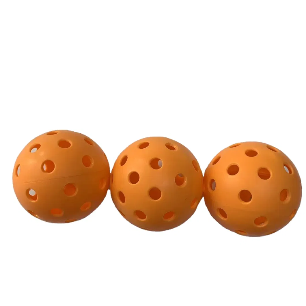 High Quality Outdoor Pickleball Balls Meet Usapa Requirement 40 Holes Pickleball Balls