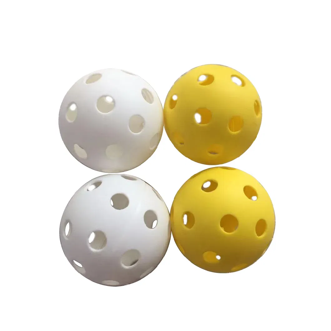 Durable Pickleball Balls 26 Holes with Highly Bounce USA Pickle Balls White
