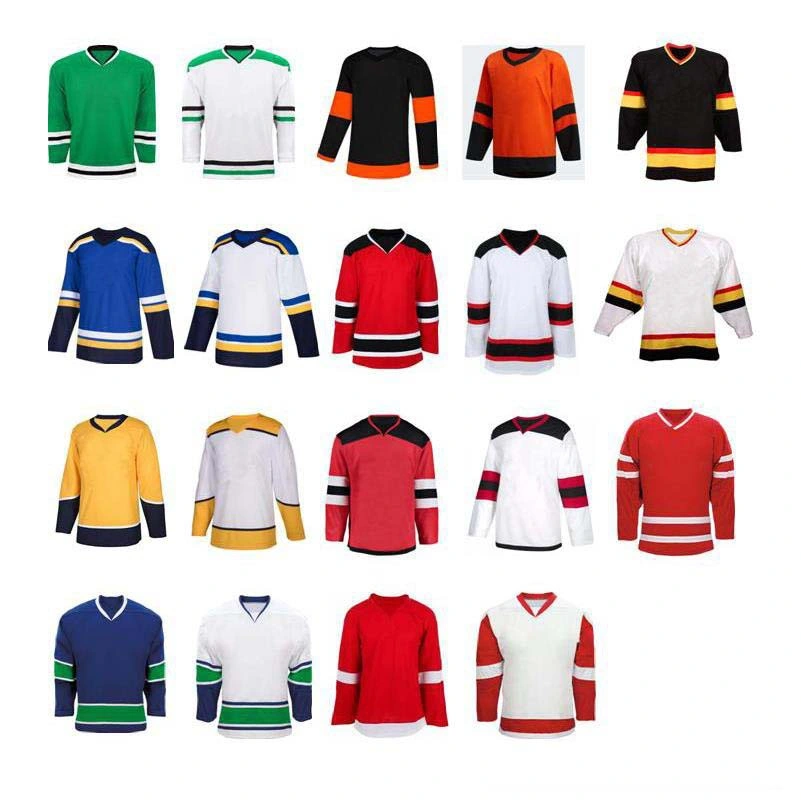 Men&prime;s PRO Training Uniform Embroidery Sublimated Custom Dryfit Ice Hockey Jerseys Clothing