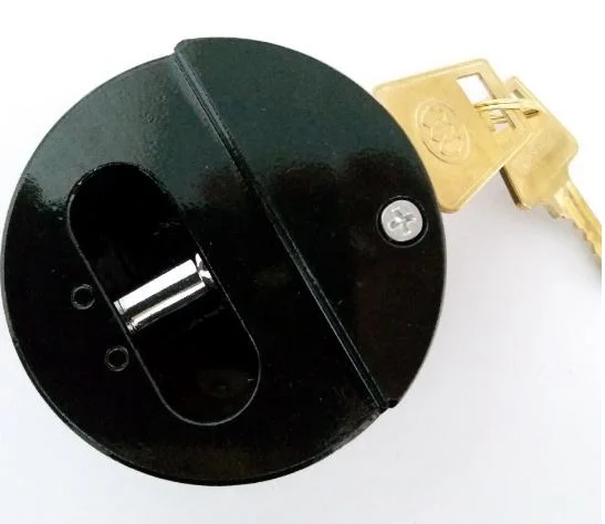 Round Steel Lock, Pack The Ice Hockey Lock, Stainless Steel Padlock