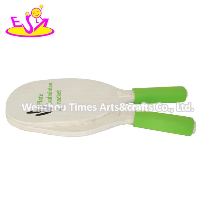 Customized Lightweight Non-Slip Wooden Pickleball Paddle Set for Indoor Outdoor W01c004