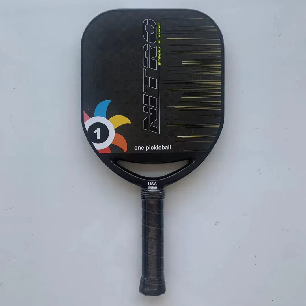 Pickleball Paddles 12K Carbon Fiber Surface Integrated Molding Pickle Ball Rackets