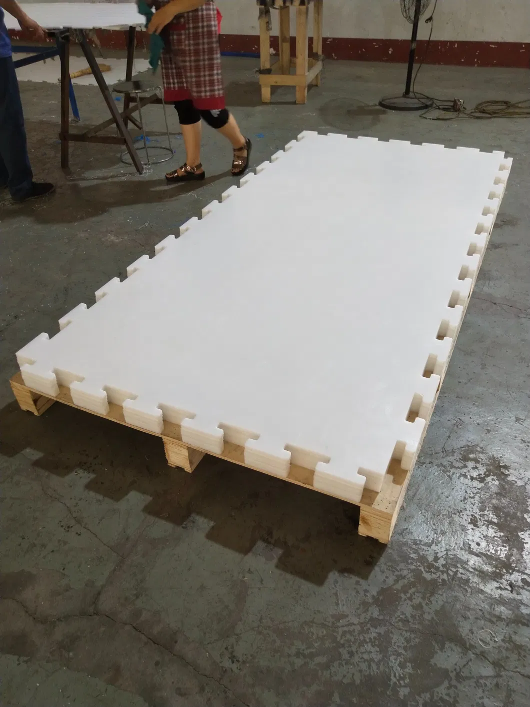 UHMWPE Synthetic Ice Tiles for Ice Skating