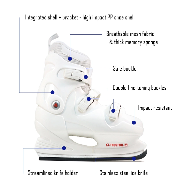 Wholesale Rink Hire Hard Shell Hockey Adult Custom Ice Skates